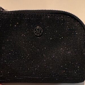 lululemon athletica Glitter card pouch